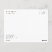 Stonington Silhouette Postkarte (Rückseite)