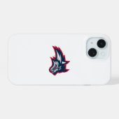 Stony Brook University | Seawolves iPhone 15 Hülle (Rückseite (Horizontal))