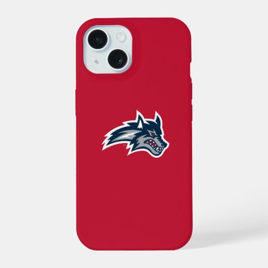 Stony Brook University | Seawolves iPhone 15 Hülle (Rückseite)