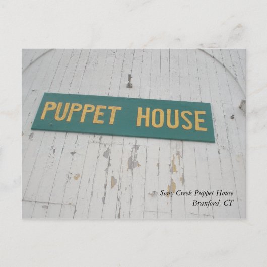 Stony Creek Puppet House Postcard Postkarte (Vorderseite)