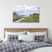 Stony Creek Wrapped Canvas Leinwanddruck (Insitu (Schlafzimmer))