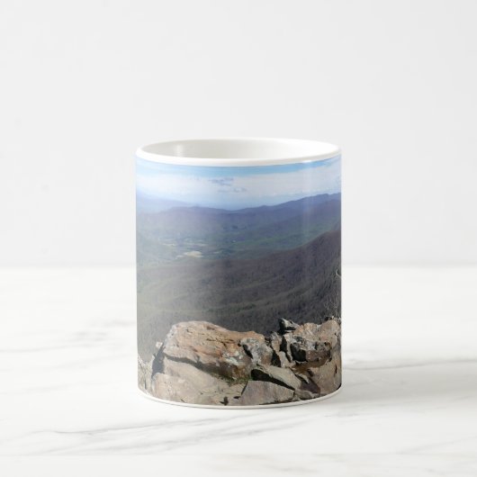 Stony Man Cliffs of Shenandoah National Park Kaffeetasse (Mittel)