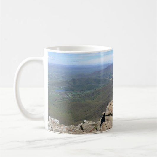 Stony Man Cliffs of Shenandoah National Park Kaffeetasse (Links)