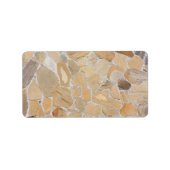 Stony-Muster Adressaufkleber (Vorne)