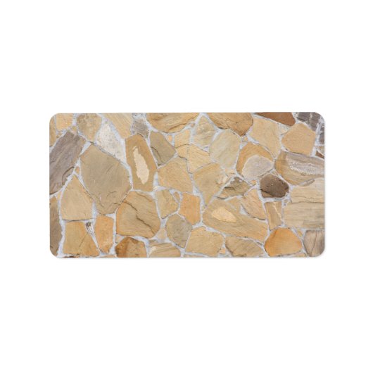 Stony-Muster Adressaufkleber (Vorne)