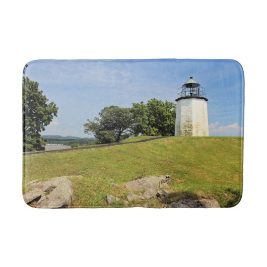 Stony Point Lighthouse, New York Badematte (Vorderseite)