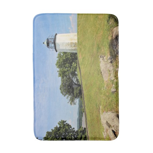 Stony Point Lighthouse, New York Badematte (Vorderseite Vertikal)