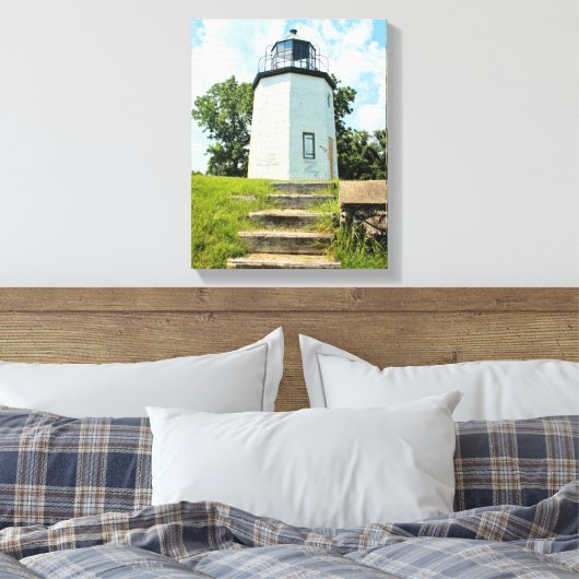 Stony Point Lighthouse, New York Leinwanddruck (Insitu (Schlafzimmer))
