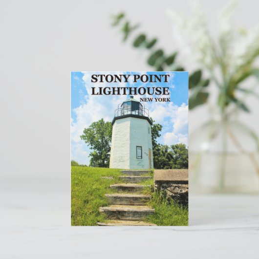 Stony Point Lighthouse, New York Postcard Postkarte (Stehend Vorderseite)