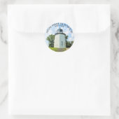 Stony Point Lighthouse, New York Round Stickers (Tasche)