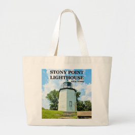Stony Point Lighthouse, New York Tote Bag Jumbo Stoffbeutel