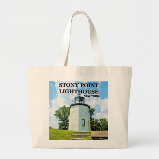 Stony Point Lighthouse, New York Tote Bag Jumbo Stoffbeutel (Vorne)