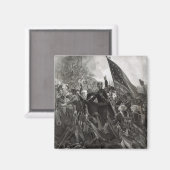 Stony Point stürmen, Juli 1779 Magnet (Vorderseite/Rückseite)