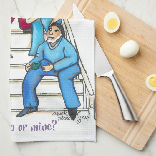 Stoop Geschichten Küchentuch (Viertel Falte)