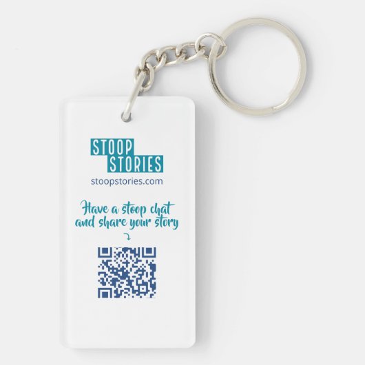 Stoop Stories Schlüsselanhänger (Rückseite)