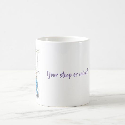 Stoop Stories Tasse (weiß, 11 oz) (Mittel)