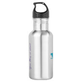 Stoop Stories Water Flasche (Edelstahl, 18oz) Edelstahlflasche (Rückseite)