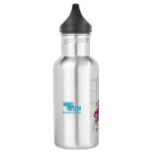 Stoop Stories Water Flasche (Edelstahl, 18oz) Edelstahlflasche (Links)