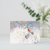 Stoopendaal - Bullfinches, Kunstmalerei Postkarte (Stehend Vorderseite)