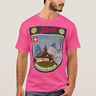 Stoos Kapelle Souvenir Morschach Schweiz T-Shirt