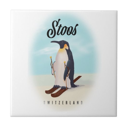 Stoos Schweiz Fliese (Vorderseite)