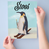 Stoos Schweiz Holzplakat Flyer (Hand)