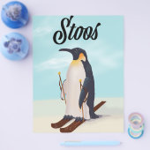 Stoos Schweiz Holzplakat Flyer (Einzeln)