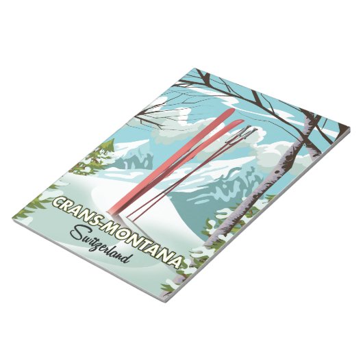 Stoos Schweiz Notepad Notizblock (angewinkelt)