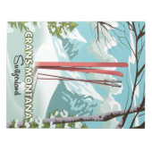 Stoos Schweiz Notepad Notizblock (Vorderseite)