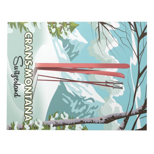 Stoos Schweiz Notepad Notizblock (Vorderseite)