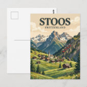 Stoos Schweiz Postkarte (Vorne/Hinten)