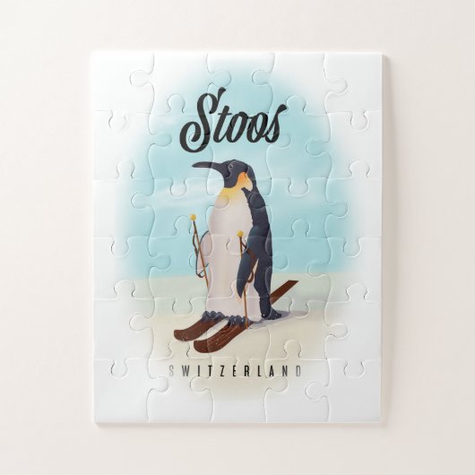 Stoos Schweiz Puzzle (Vertikal)