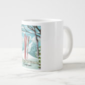 Stoos Schweiz Riesige Kaffeetasse Jumbo-Tasse (Vorderseite Rechts)