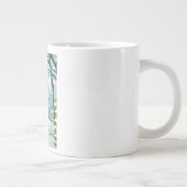 Stoos Schweiz Riesige Kaffeetasse Jumbo-Tasse (Rechts)