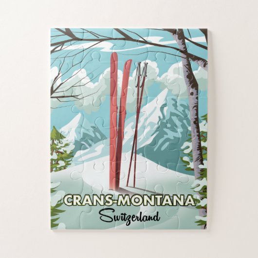 Stoos Switzerland Jigsaw Puzzle (Vertikal)