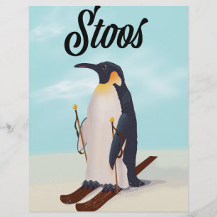 Stoos Switzerland Wood Poster Flyer