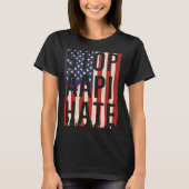 Stop AAPI Hate, Stop Asian Hate Flag T-Shirt (Vorderseite)