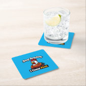 Stop arguing. i come first. roster quote  rechteckiger pappuntersetzer (Vor Ort)