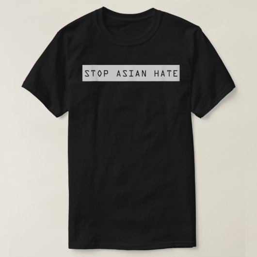 Stop Asian Hate T-Shirt (Design vorne)