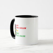 "Stop Being Shallow" Mug Tasse (Vorderseite Links)