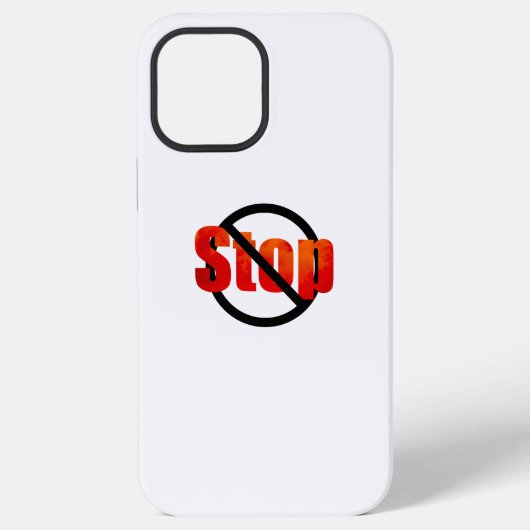 Stop Case-Mate iPhone-Hülle iPhone Hülle (Rückseite)