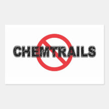 Stop Chemtrails Aufkleber