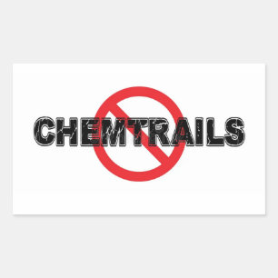 Stop Chemtrails Aufkleber