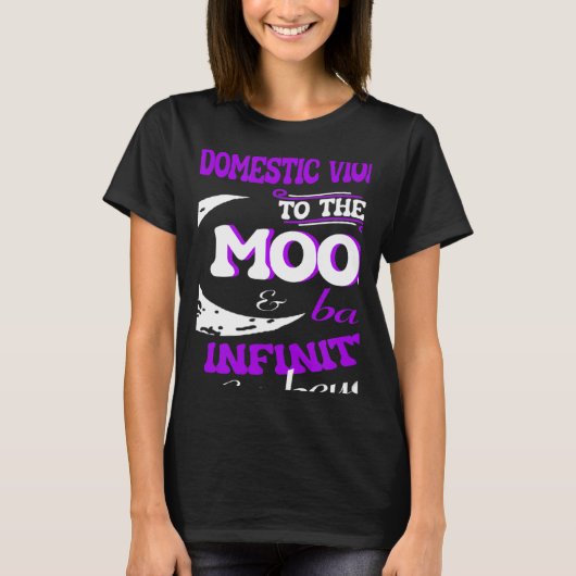 Stop Domestic Violence Domestic Violence Awareness T-Shirt (Vorderseite)