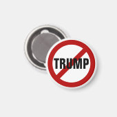 Stop Donald Trump Anti-Trump Pinback Button Magnet (Vorderseite/Rückseite)