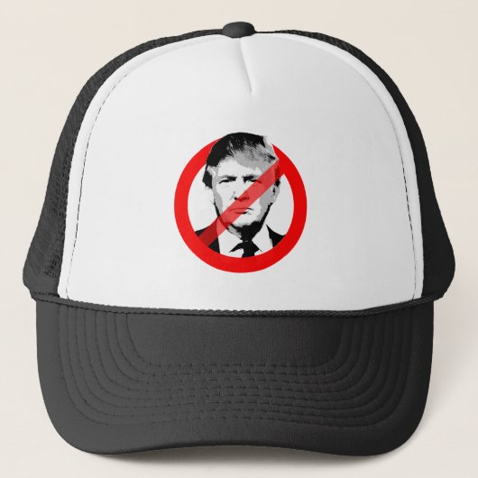STOP DONALD TRUMP TRUCKERKAPPE (Vorderseite)