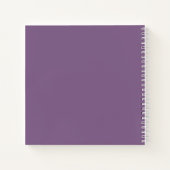 Stop Dreaming, Start Doing Pale Lavender Notizblock (Rückseite)