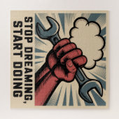 Stop Dreaming, Start Doing Puzzle (Horizontal)