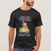 Stop Expecting Normal From Me Flamingo T-Shirt (Vorderseite)