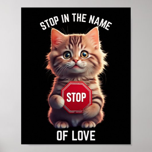 Stop In the Name of Love Poster (Vorne)